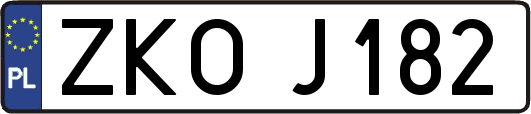 ZKOJ182