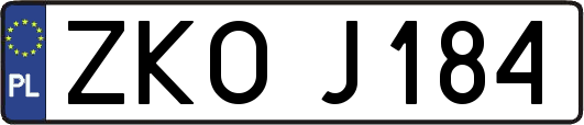 ZKOJ184