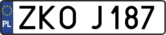 ZKOJ187