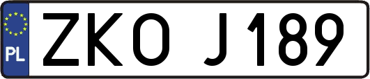 ZKOJ189