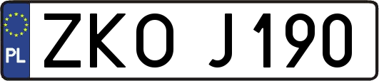 ZKOJ190