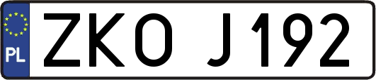 ZKOJ192