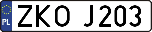 ZKOJ203