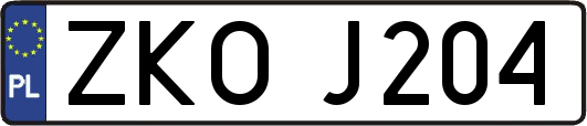 ZKOJ204