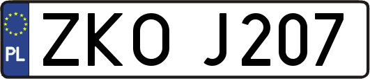 ZKOJ207