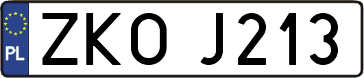 ZKOJ213