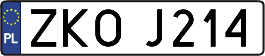ZKOJ214