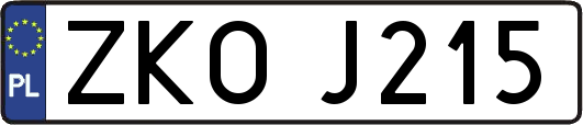 ZKOJ215