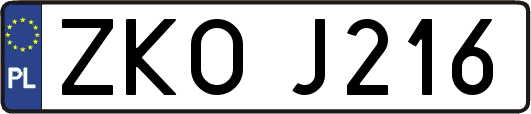 ZKOJ216