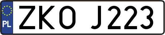 ZKOJ223
