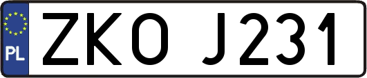 ZKOJ231