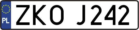 ZKOJ242