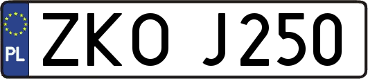 ZKOJ250