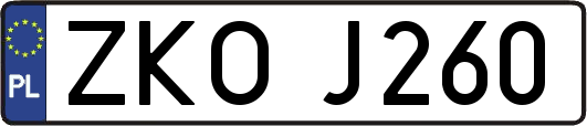 ZKOJ260