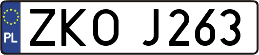 ZKOJ263