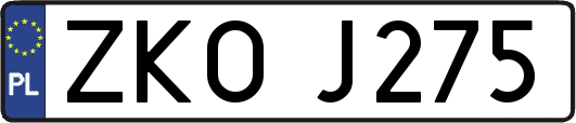 ZKOJ275