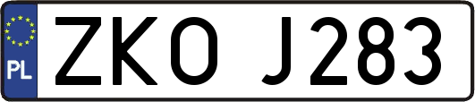 ZKOJ283