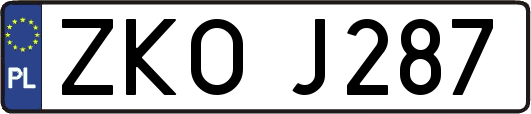 ZKOJ287