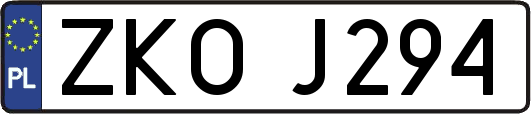 ZKOJ294