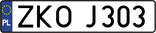 ZKOJ303