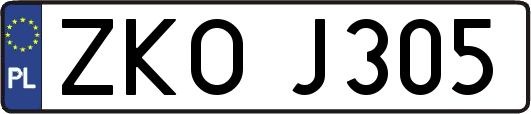 ZKOJ305