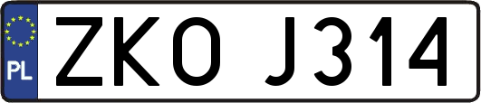 ZKOJ314