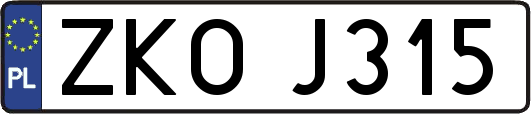 ZKOJ315