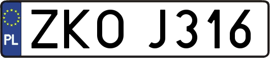 ZKOJ316