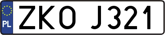 ZKOJ321