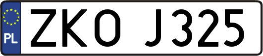 ZKOJ325