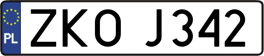 ZKOJ342