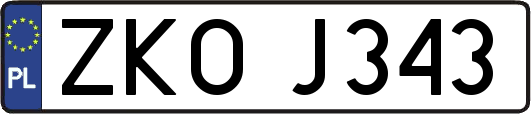 ZKOJ343
