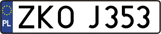 ZKOJ353