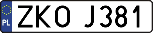 ZKOJ381