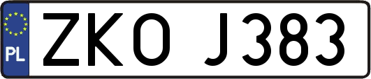 ZKOJ383