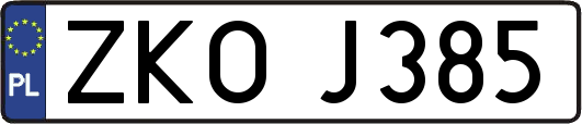 ZKOJ385