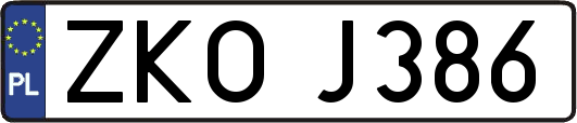 ZKOJ386