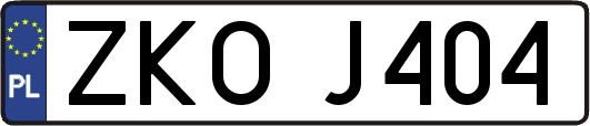 ZKOJ404