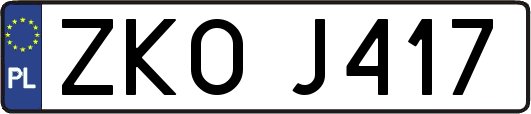 ZKOJ417