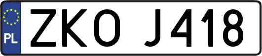 ZKOJ418