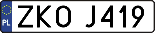 ZKOJ419