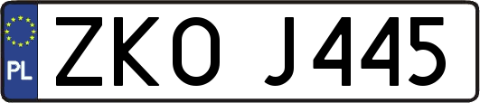 ZKOJ445