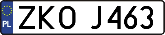 ZKOJ463