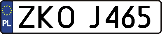 ZKOJ465