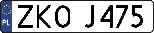 ZKOJ475