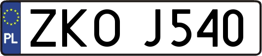 ZKOJ540