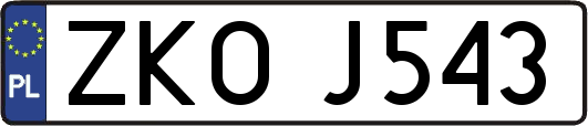 ZKOJ543