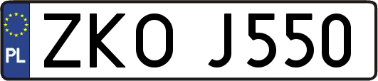 ZKOJ550
