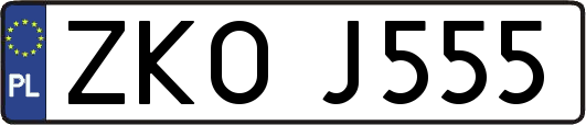ZKOJ555