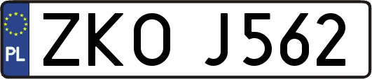 ZKOJ562